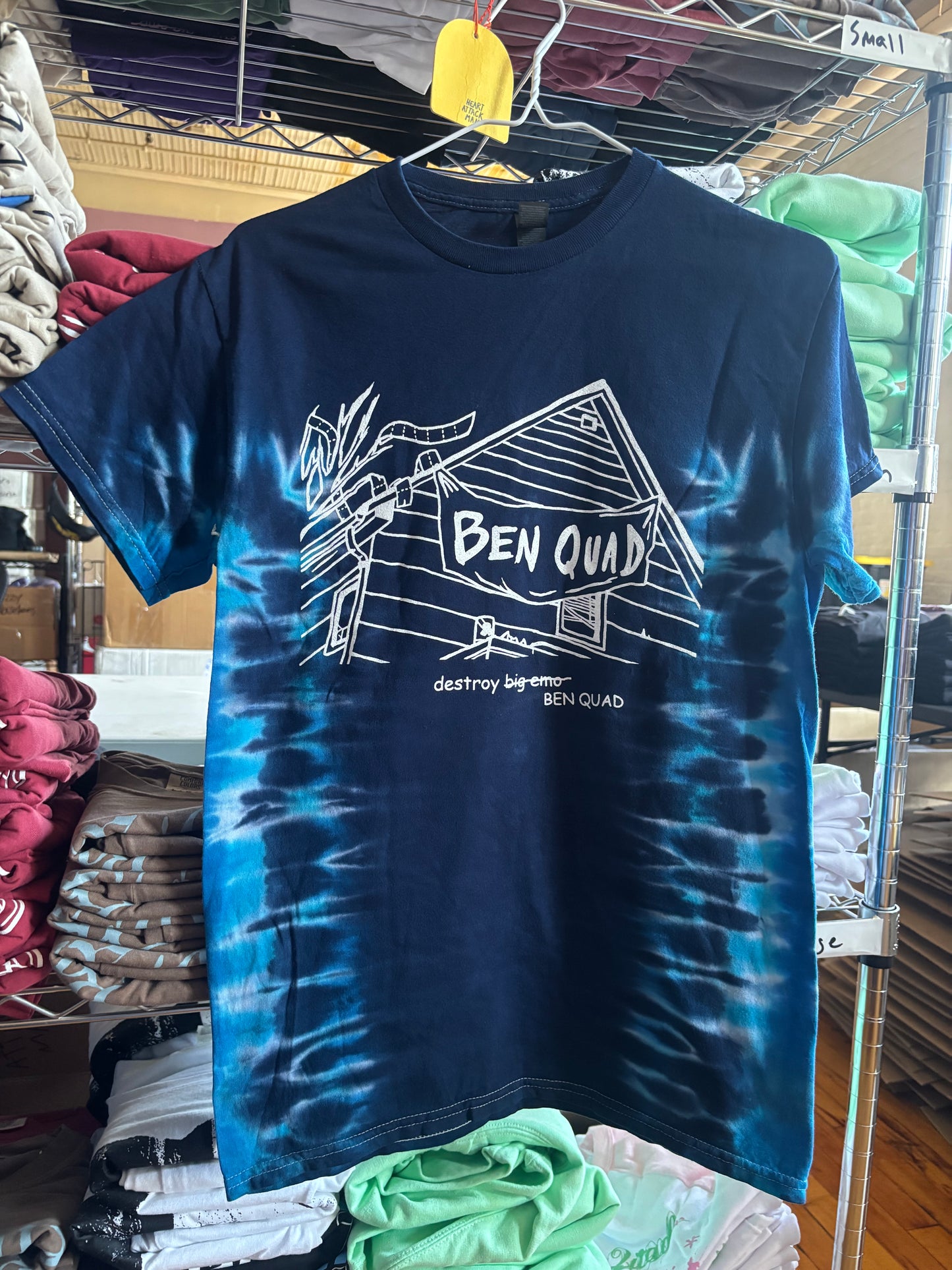 Destroy Ben Quad Tie Dye T-Shirt