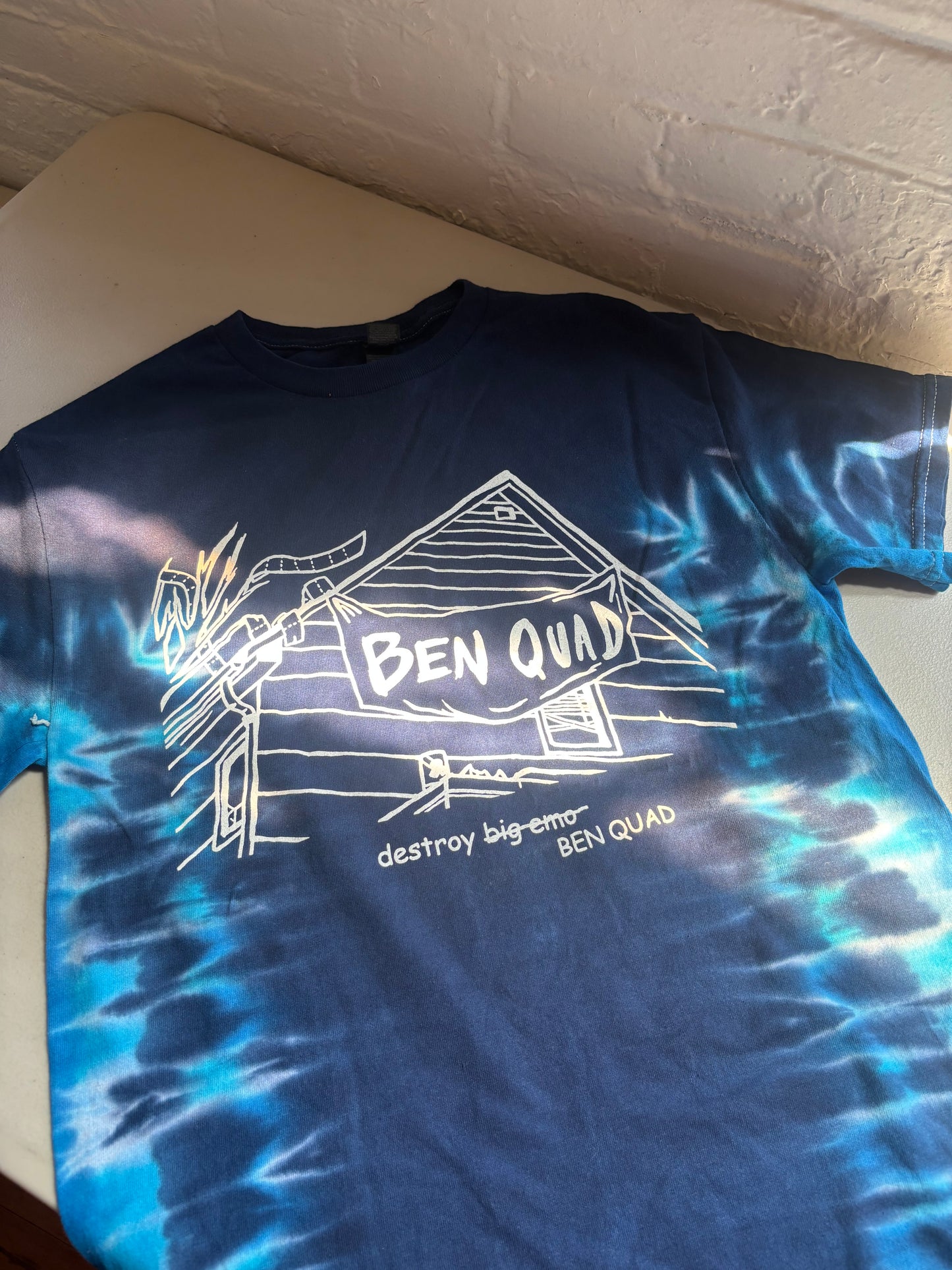 Destroy Ben Quad Tie Dye T-Shirt