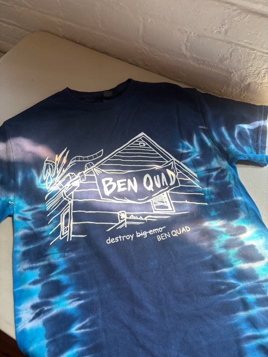Destroy Ben Quad Tie Dye T-Shirt