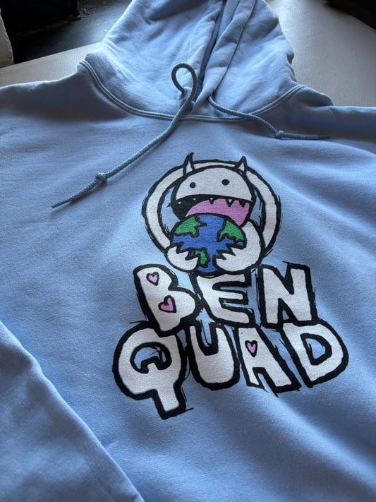 Blue Scene Monster Hoodie (3XL ONLY)